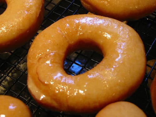 Des donuts sur une grille