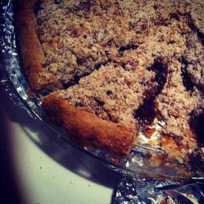 Une belle tarte à la mélasse