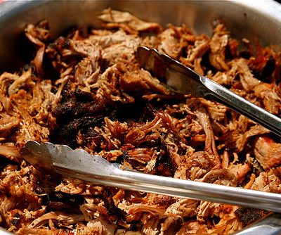 Une belle casserole de pulled pork