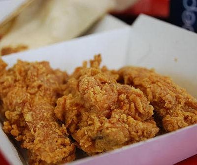 Du beau KFC croustillant